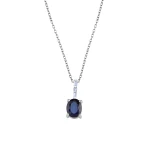Diamant Saphir Halskette Pesaro Diamant Saphir Halskette Pesaro