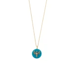 Diamant Türkis Engel Kette Diamant Türkis Engel Kette