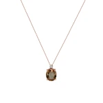 Farbwechselnder Zultanith Diamant Kette Farbwechselnder Zultanith Diamant Kette