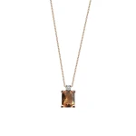 Zultanith Smaragd Schliff Diamant Kette Zultanith Smaragd Schliff Diamant Kette