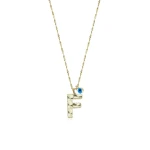 Goldkette mit Buchstabe F Goldkette mit Buchstabe F