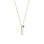 Goldkette mit Buchstabe I Goldkette mit Buchstabe I