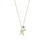 Goldkette mit Buchstabe K Goldkette mit Buchstabe K