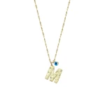 Goldkette mit Buchstabe M Goldkette mit Buchstabe M