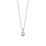 0,30 Karat D-VS2 Diamant Solitärring Halskette 0,30 Karat D-VS2 Diamant Solitärring Halskette
