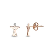 Diamant Engel Ohrring