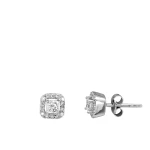 Diamant Fantasie Prinzessin Ohrringe Diamant Fantasie Prinzessin Ohrringe