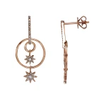Diamant Stern Ohrringe Diamant Stern Ohrringe
