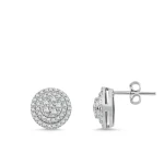 Effect Fantasie-Diamant-Ohrringe