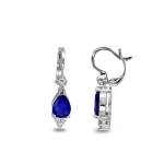 Diamant Tropfen Saphir Ohrring Zwolle Diamant Tropfen Saphir Ohrring Zwolle