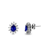 Diamant Tropfen Saphir Ohrring Enschede Diamant Tropfen Saphir Ohrring Enschede