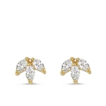 1,22 Karat Marquise-Diamantohrringe