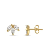 1,22 Karat Marquise-Diamantohrringe