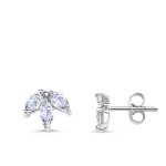 1,22 Karat Marquise-Diamantohrringe