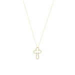 0,21 Karat Kreuz-Diamantkette 0,21 Karat Kreuz-Diamantkette