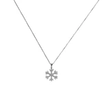 Diamant-Schneeflocken-Kette