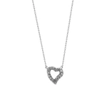 Diamant Herz Halskette