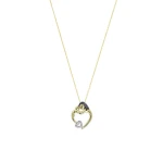 Diamant Mutter-und-Kind Kette