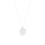 Lebensblume-Symbol Diamantkette Lebensblume-Symbol Diamantkette