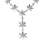 Eistanz Schneeflocken-Diamantkette Eistanz Schneeflocken-Diamantkette