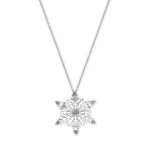 Diamant Schneeflocken-Kette Diamant Schneeflocken-Kette