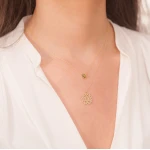 Herz-Chakra Goldkette Herz-Chakra Goldkette