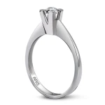0,30 Karat D-Farbe Diamant-Solitärring Genua 0,30 Karat D-Farbe Diamant-Solitärring Genua