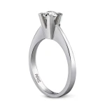 0,50 Karat D-Farbe Diamant-Solitärring