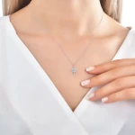 Diamant Nordstern Kette Diamant Nordstern Kette