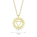 Hals-Chakra Goldkette
