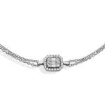 Diamant Baguette Fantasie Armband Diamant Baguette Fantasie Armband