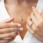 Diamant Tria Ohrringe