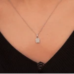 Diamant Fantasie Baguette Kette Diamant Fantasie Baguette Kette