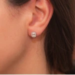 Diamant Fantasie Baguette Ohrringe Diamant Fantasie Baguette Ohrringe