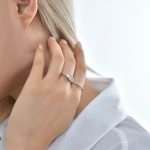 Diamant Tria Baguette Design Ring Diamant Tria Baguette Design Ring