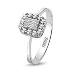 Diamant Miracle 3 Stein Baguette Ring Diamant Miracle 3 Stein Baguette Ring