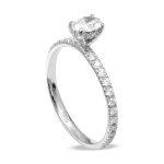 Diamant Fantasie Solitärring Ring Diamant Fantasie Solitärring Ring