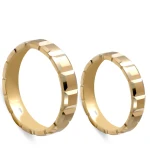 Gemusterter Gold Ehering Herren Modell Gemusterter Gold Ehering Herren Modell