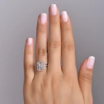 Diamant Fantasie Baguette Ring
