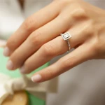 Diamant Fantasie Baguette Ring Diamant Fantasie Baguette Ring
