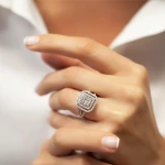 Diamant Fantasie Baguette Ring Diamant Fantasie Baguette Ring