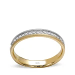 Verlobungsring mit Diamanten (3 mm) Damenmodell
