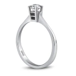 0,35 Karat G-Farbener Diamant Solitärring Ring 0,35 Karat G-Farbener Diamant Solitärring Ring