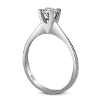 Diamant Miracle Solitärring Ring (0,20 Karat Optik)