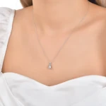 Diamant Baguette Kette Diamant Baguette Kette