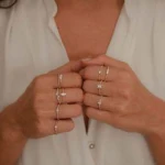 Diamant Fantasie Baguette Ring