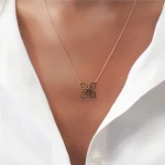 Fülle Symbol Goldkette (NSEREWA)