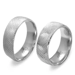 Gemusterter Gold Verlobungsring Herren Modell Gemusterter Gold Verlobungsring Herren Modell