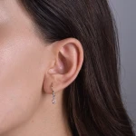 Tropfen Diamant Ohrringe