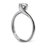 0,40 Karat Diamant Solitärring Palermo 0,40 Karat Diamant Solitärring Palermo